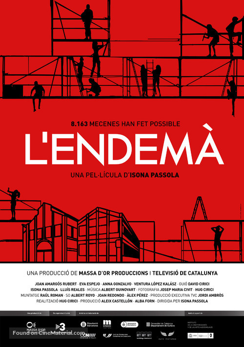 L&#039;endem&agrave; - Andorran Movie Poster