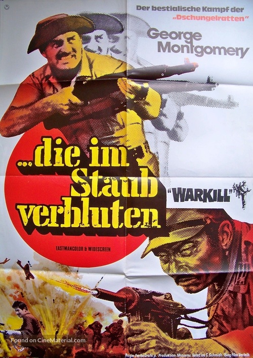 Warkill - German Movie Poster