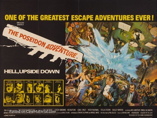 The Poseidon Adventure - British Movie Poster