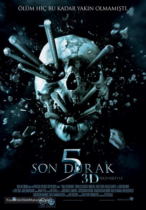 Final Destination 5 - Turkish Movie Poster