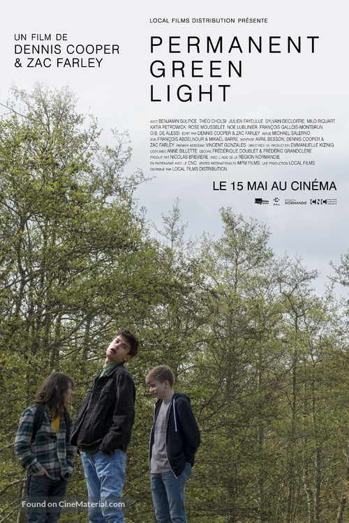 Permanent Green Light - French Movie Poster