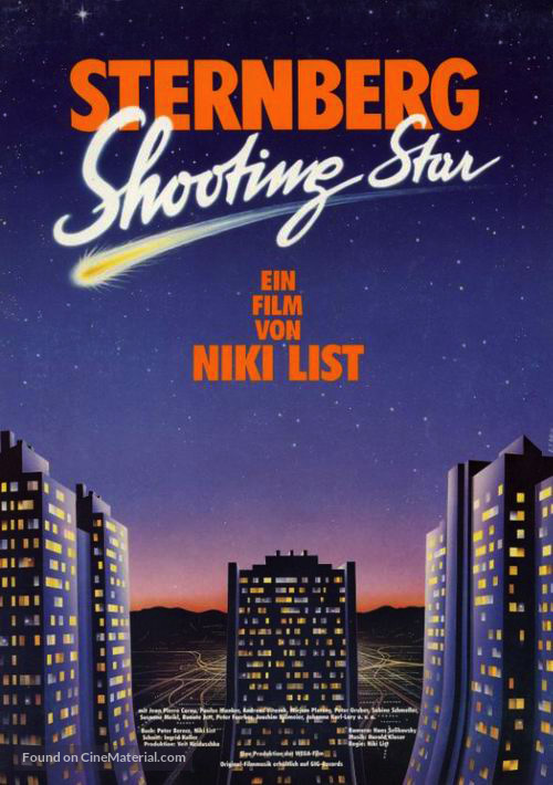 Sternberg - Shooting Star - Austrian Movie Poster