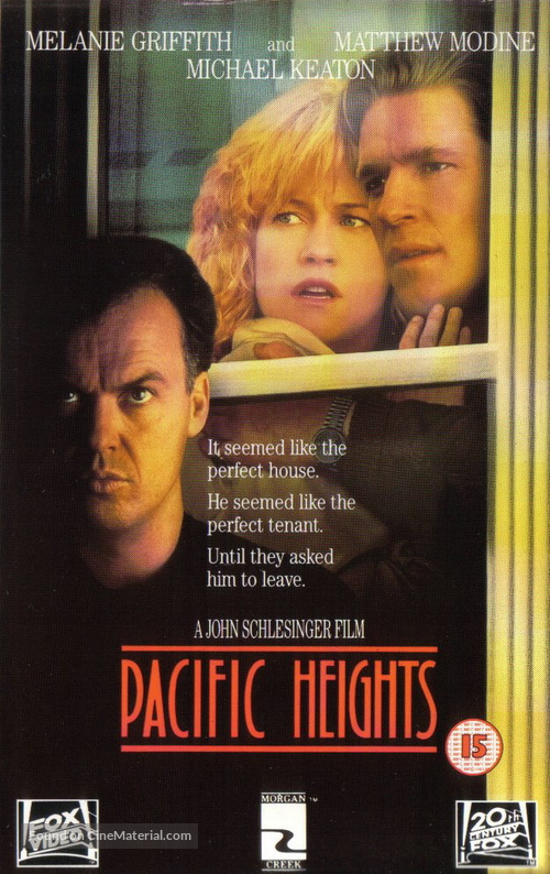Pacific Heights - British VHS movie cover