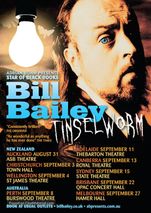 Bill Bailey: Tinselworm - British Movie Poster