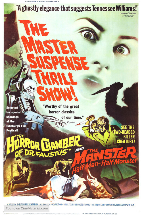 The Manster - Combo movie poster