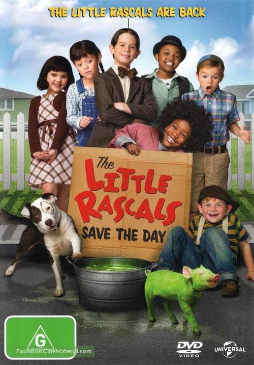 The Little Rascals Save the Day - Australian DVD movie cover