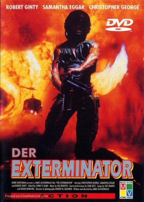The Exterminator - German Movie Cover