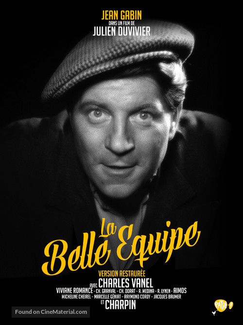 La belle &eacute;quipe - French Re-release movie poster