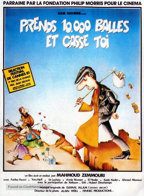 Prends 10000 balles et casse-toi - French Movie Poster