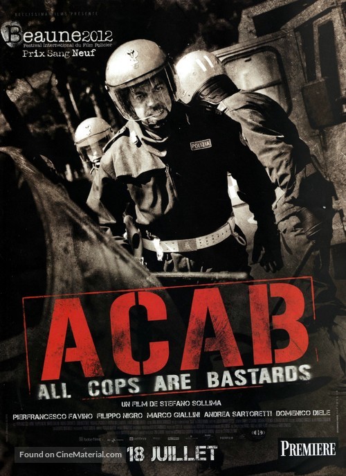 A.C.A.B. - French Movie Poster