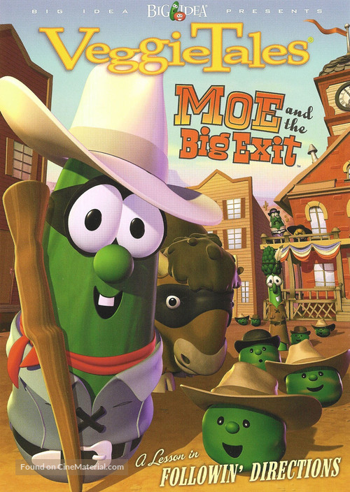 VeggieTales: Moe and the Big Exit - DVD movie cover