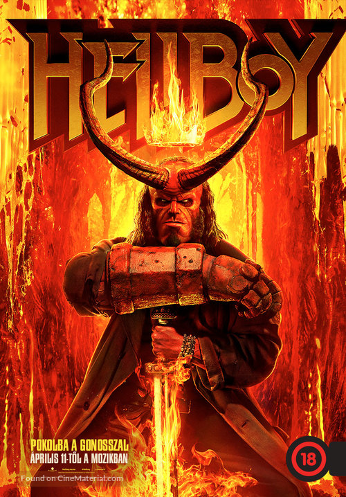 Hellboy - Hungarian Movie Poster