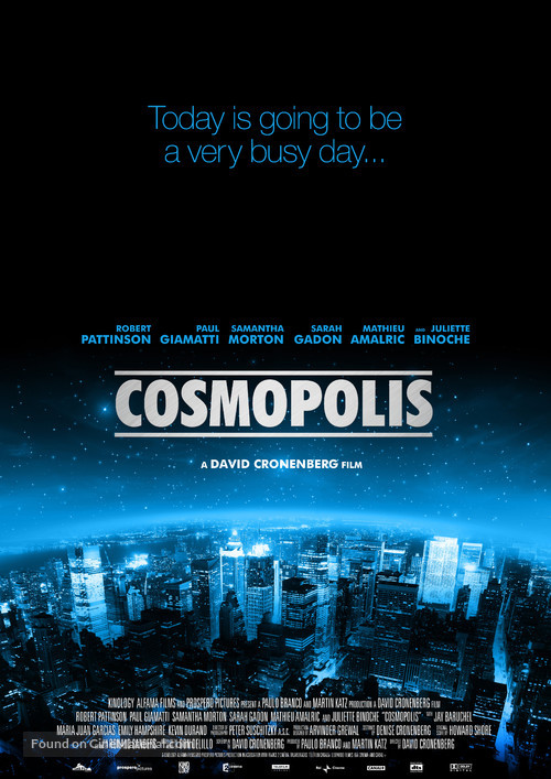 Cosmopolis - Movie Poster