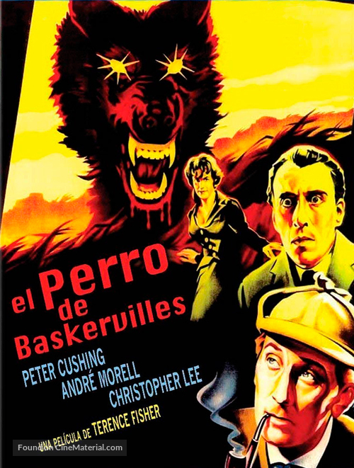 The Hound of the Baskervilles - Spanish Blu-Ray movie cover