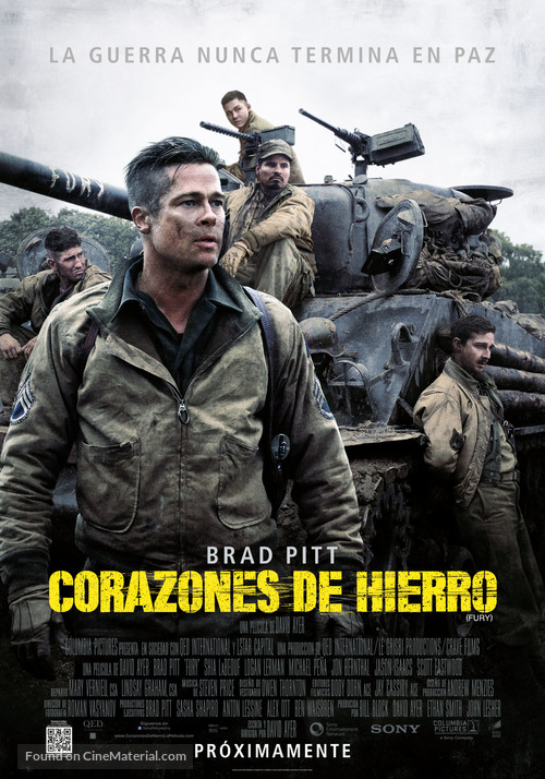 Fury - Argentinian Movie Poster