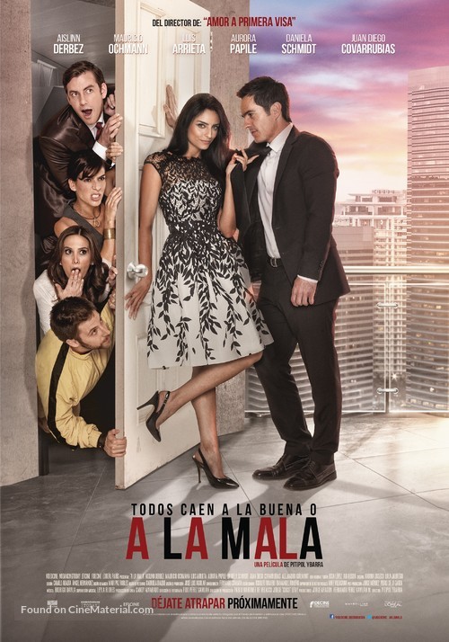 A la mala - Mexican Movie Poster