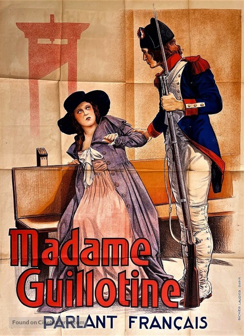 Madame Guillotine - French Movie Poster