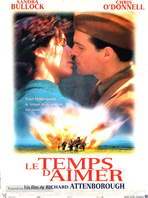 In Love and War - French Movie Poster