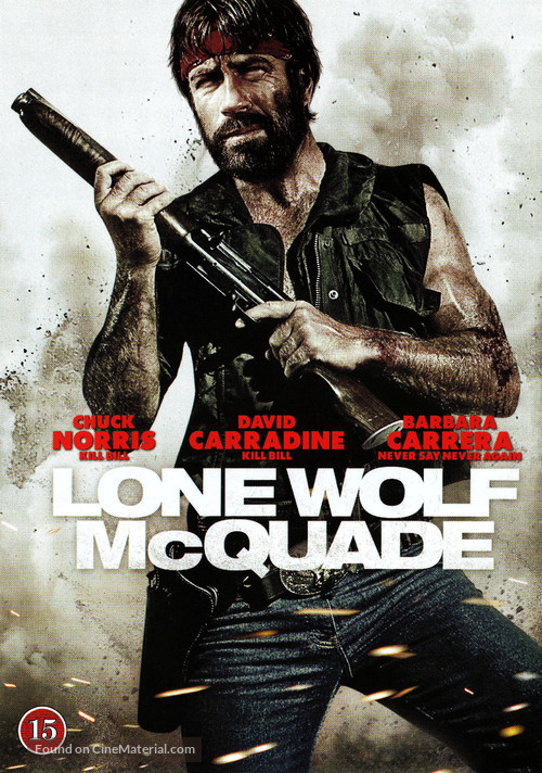 Lone Wolf McQuade - Danish DVD movie cover