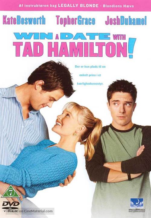 Win A Date With Tad Hamilton - Danish DVD movie cover