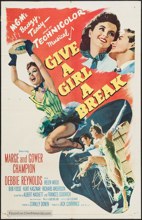 Give a Girl a Break - Movie Poster
