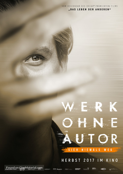 Werk ohne Autor - German Movie Poster