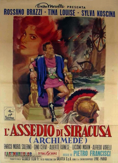 L&#039;assedio di Siracusa - Italian Movie Poster
