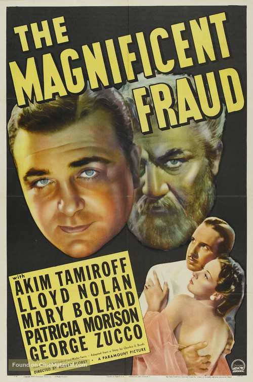 The Magnificent Fraud - Movie Poster