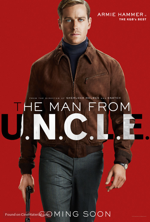 The Man from U.N.C.L.E. - British Character movie poster