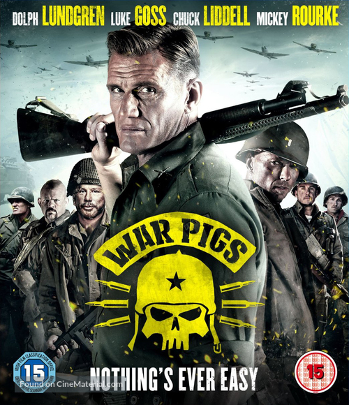 War Pigs - British Blu-Ray movie cover