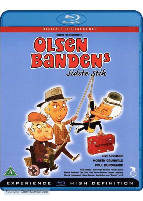 Olsen-bandens sidste stik - Danish Blu-Ray movie cover