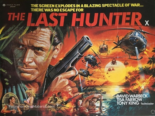 L&#039;ultimo cacciatore - British Movie Poster