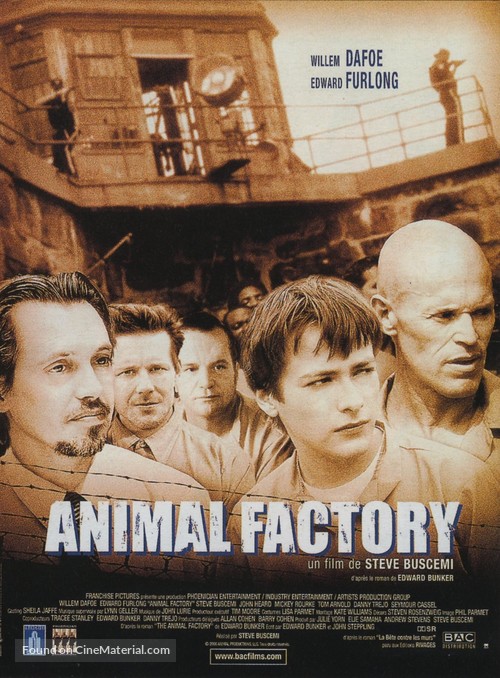 Animal Factory - French Movie Poster