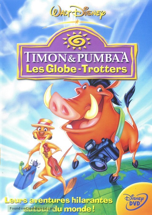 Around the World with Timon &amp; Pumbaa - French DVD movie cover