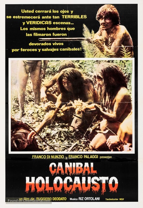 Cannibal Holocaust - Spanish Movie Poster