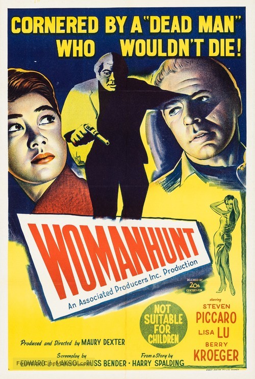 Womanhunt - Australian Movie Poster