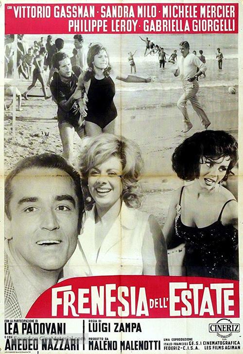 Frenesia dell&#039;estate - Italian Movie Poster