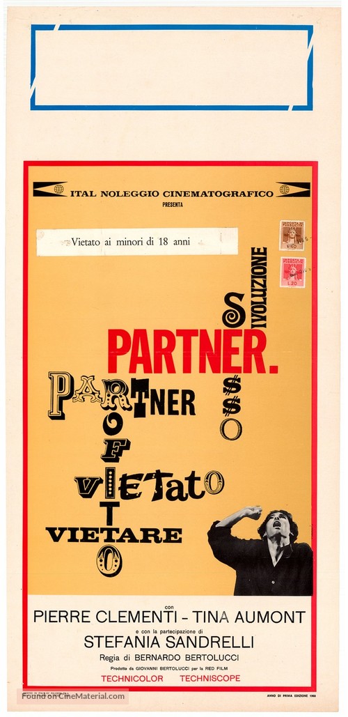 Partner - Italian Movie Poster