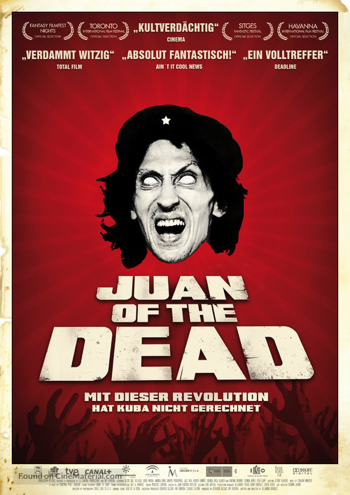 Juan de los Muertos - German Movie Poster