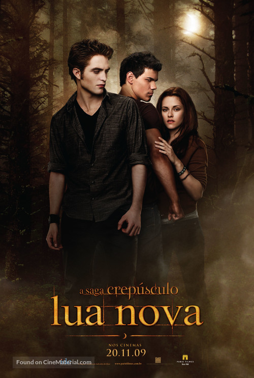 The Twilight Saga: New Moon - Brazilian Movie Poster