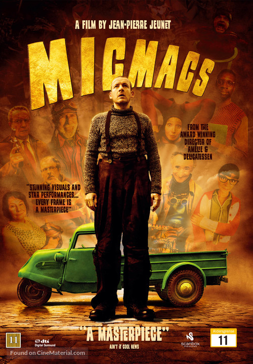 Micmacs &agrave; tire-larigot - Danish DVD movie cover