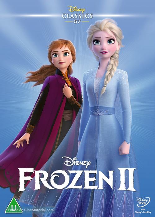 Frozen II - British DVD movie cover