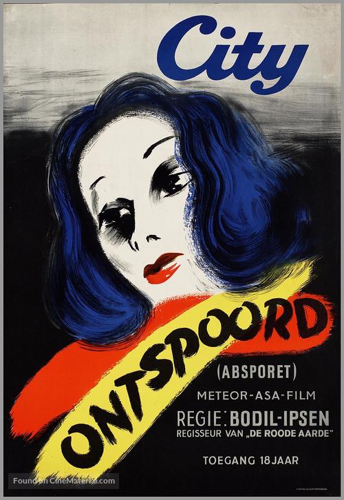 Afsporet - Dutch Movie Poster