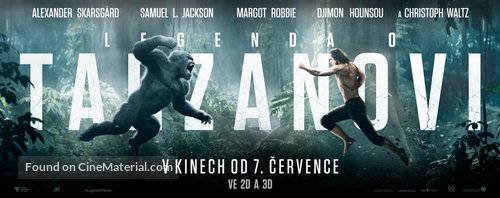 The Legend of Tarzan - Czech Movie Poster