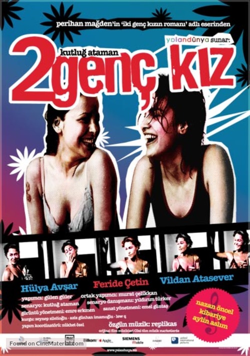 Iki gen&ccedil; kiz - Turkish Movie Poster