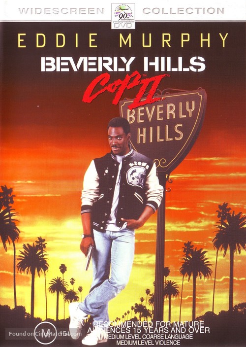 Beverly Hills Cop 2 - Australian DVD movie cover