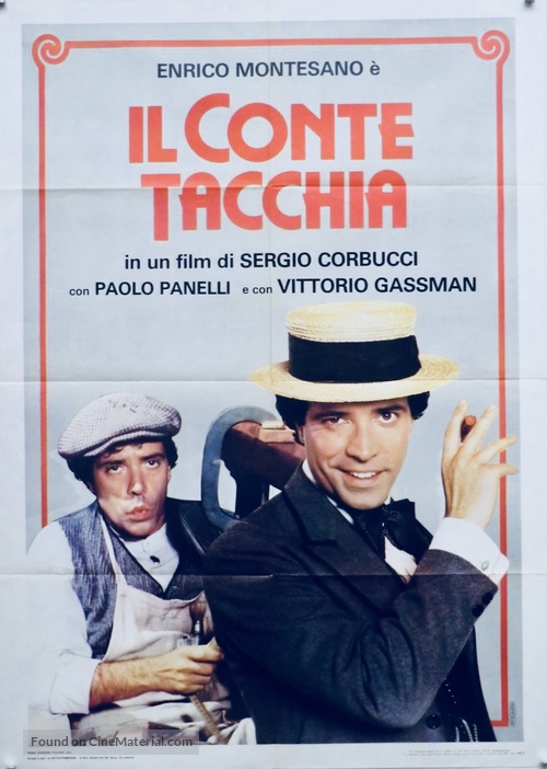 Il conte Tacchia - Italian Movie Poster