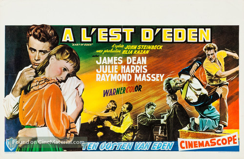 East of Eden - Belgian Movie Poster