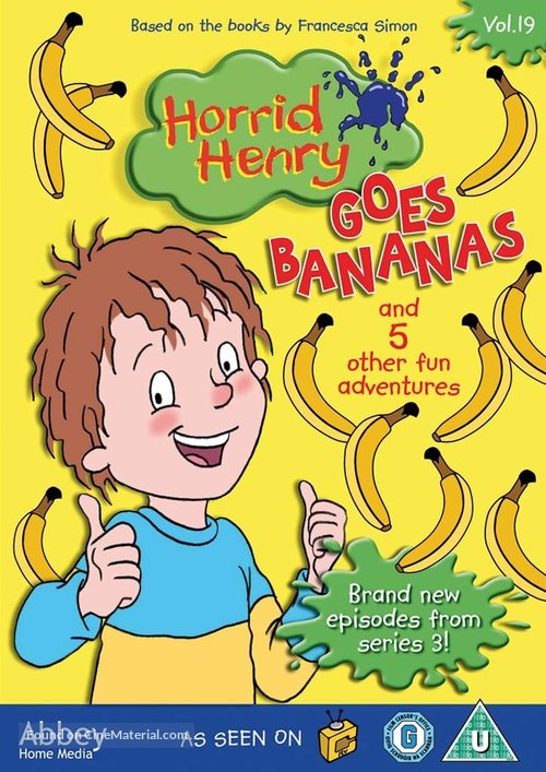 &quot;Horrid Henry&quot; - British DVD movie cover