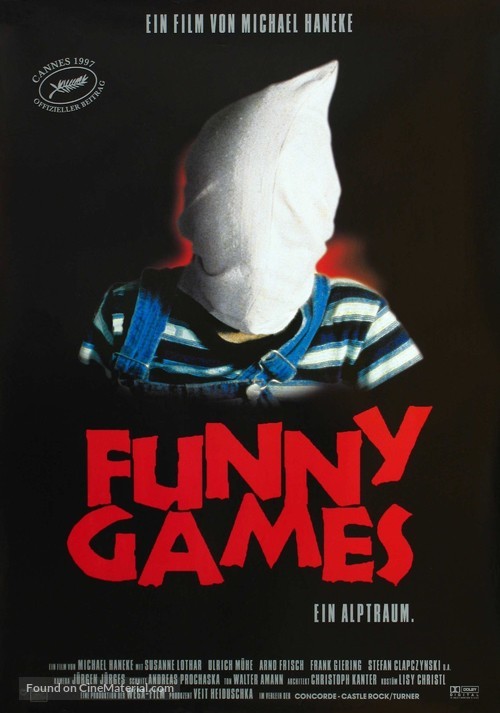 Funny Games - German Movie Poster